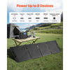 VEVOR Portable Power Station with 200W Solar Panel, 1200W Solar Generator Power Station, 806Wh LiFePO4 Battery Backup with 9 Output Ports for Home Emergency, Outdoor Camping, RV Travel