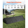 VEVOR Portable Power Station with 200W Solar Panel, 1800W Solar Generator Power Station, 1008Wh LiFePO4 Battery Backup with 9 Output Ports for for Home Emergency, Outdoor Camping, RV Travel