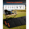 VEVOR Portable Power Station with 2PCS 200W Solar Panels, 3000W Solar Generator Power Station, 3072Wh LiFePO4 Battery Backup with 15 Output Ports for for Home Emergency, Outdoor Camping, RV Travel