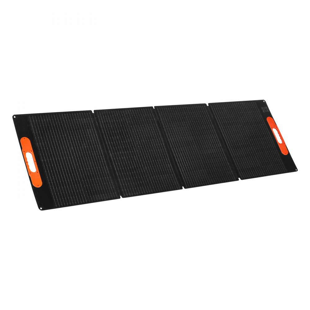 VEVOR Portable Power Station with 2PCS 200W Solar Panels, 3000W Solar Generator Power Station, 3072Wh LiFePO4 Battery Backup with 15 Output Ports for for Home Emergency, Outdoor Camping, RV Travel
