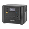 VEVOR Portable Power Station, 1800W Solar Generator Power Station, 1008Wh LiFePO4 Battery Backup with 9 Output Ports for for Home Emergency, Outdoor Camping, RV Travel (Solar Panel NOT Included)