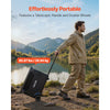 VEVOR Portable Power Station, 3000W Solar Generator Power Station, 3072Wh LiFePO4 Battery Backup with 15 Output Ports for for Home Emergency, Outdoor Camping, RV Travel (Solar Panel NOT Included)