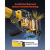 VEVOR Demolition Jack Hammer, 2200W Electric Jackhammer Heavy Duty, 1350 BPM Jack Hammer Concrete Breaker, with 1 Point Chisel, 1 Flat Chisel, Storage Case, Gloves and Goggles, for Demolition