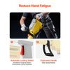 VEVOR Demolition Jack Hammer, 2200W 1350 BPM Jack Hammer Concrete Breaker, Heavy Duty Electric Jack Hammer 4pcs Chisels Bit with Gloves, 360° Swiveling Front Handle for Trenching and Breaking Holes