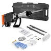 VEVOR Demolition Jack Hammer, 2200W Electric Jackhammer Heavy Duty, 1350 BPM Concrete Breaker, 2pcs Chisels Bit Chipping with Case, Black
