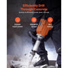 VEVOR Demolition Jack Hammer 2200 W 1950 BPM Concrete Breaker 6pcs Chisels, For Trenching and Hole Breaking, 360° Swiveling Front Handle, Heavy Duty Electric Jack Hammer with Gloves, Carrying Case