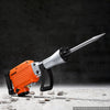 VEVOR Demolition Jack Hammer 2200 W 1950 BPM Concrete Breaker 6pcs Chisels, For Trenching and Hole Breaking, 360° Swiveling Front Handle, Heavy Duty Electric Jack Hammer with Gloves, Carrying Case