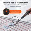 VEVOR Subterranean Wire Locator, Up to 6.5 FT Detection Depth, Earphone-Included Cable Tracer and Break Detector, 3280 FT Detection Range, Ideal for Locating Hidden Pet Fences and Sprinkler Valves