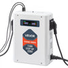 VEVOR Step Up Voltage Converter, 2000VA, Heavy Duty Voltage Power Converter, 110V to 220V Power Transformer, with 2 EU Outlets, USB Output, LCD Display, Temperature Protection, for 220V Appliances