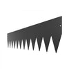 VEVOR Steel Landscape Edging, 3 Packs 40 x 8 in Rust-Resistant Metal Landscape Edging, Bendable Garden Edging Border, Heavy Duty Lawn Edging, Easy-to-Install, Flower Bed Yard Pathway Divider Black
