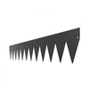 VEVOR Steel Landscape Edging, 3 Packs 40 x 6 in Rust-Resistant Metal Landscape Edging, Bendable Garden Edging Border, Heavy Duty Lawn Edging, Easy-to-Install, Flower Bed Yard Pathway Divider Black