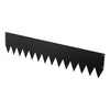 VEVOR Galvanized Steel Landscape Edging, 12-Pack 40 x 8 Inch Metal Edging for Landscaping with 14 Mounting Clips, Heavy Duty Metal Garden Edge Border for Flower Bed, Yard Pathway, Black