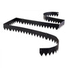 VEVOR Galvanized Steel Landscape Edging, 6-Pack 40 x 6 Inch Metal Edging for Landscaping with 6 Mounting Clips, Bendable Metal Garden Edge Border for Flower Bed, Yard Pathway, Black
