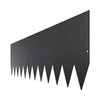 VEVOR Steel Landscape Edging, 4 Packs 40 x 12 in Rust-Resistant Metal Landscape Edging, Bendable Garden Edging Border, Heavy Duty Lawn Edging, Easy-to-Install, Flower Bed Yard Pathway Divider Black