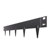 VEVOR Steel Landscape Edging, 5 Packs 39 x 3 in Rust-Resistant Metal Landscape Edging, Bendable Garden Edging Border, Heavy Duty Lawn Edging, Easy-to-Install, Flower Bed Yard Pathway Divider Black