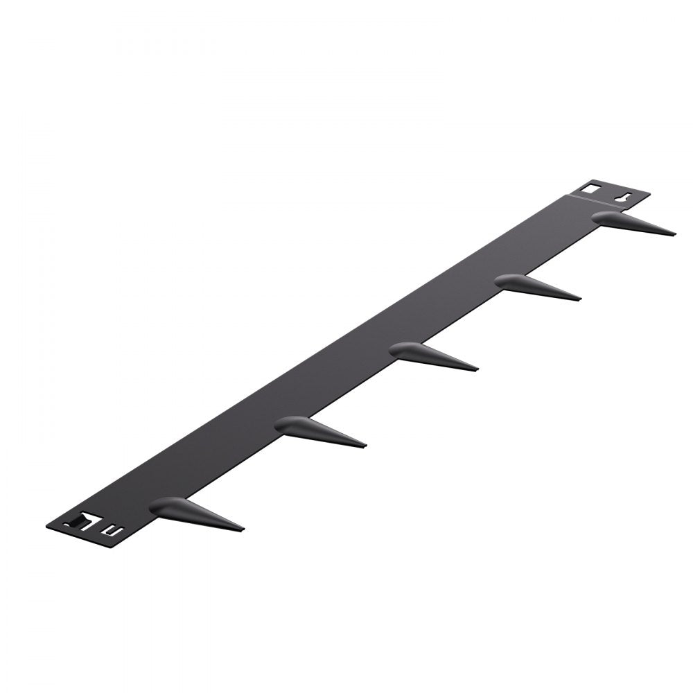 VEVOR Steel Landscape Edging, 5 Packs 39 x 3 in Rust-Resistant Metal Landscape Edging, Bendable Garden Edging Border, Heavy Duty Lawn Edging, Easy-to-Install, Flower Bed Yard Pathway Divider Black