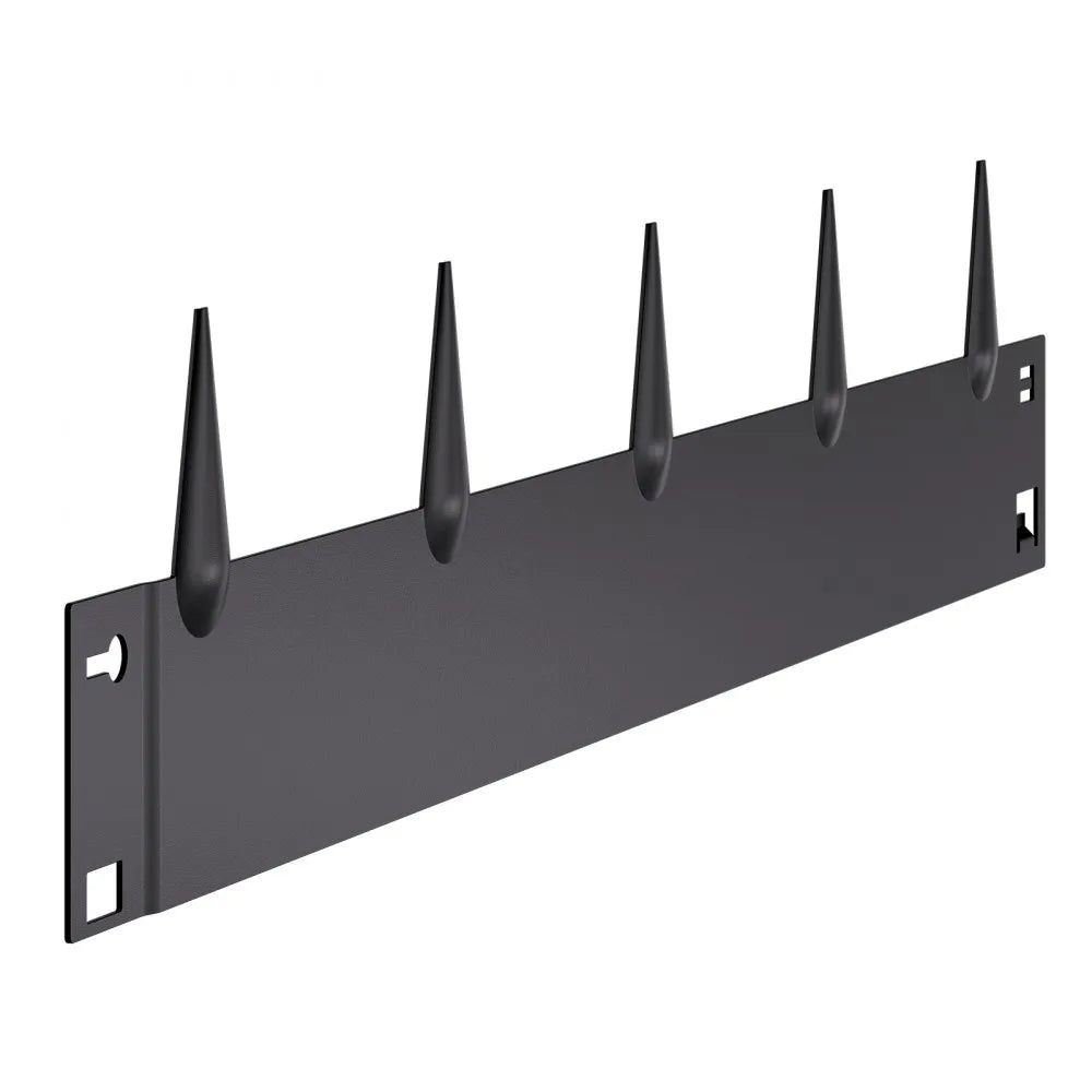 VEVOR Steel Landscape Edging, 5 Packs 39 x 4 in Rust-Resistant Metal Landscape Edging, Bendable Garden Edging Border, Heavy Duty Lawn Edging, Easy-to-Install, Flower Bed Yard Pathway Divider Black