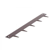 VEVOR Steel Landscape Edging, 5 Packs 39 x 3 in Rust-Resistant Metal Landscape Edging, Bendable Garden Edging Border, Heavy Duty Lawn Edging, Easy-to-Install, Flower Bed Yard Pathway Divider Brown