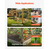 VEVOR Hardware Cloth, 1/2 inch 72 inch x 50 ft 19 Gauge Chicken Wire Fence, Hot-Dip Galvanized After Welding Metal Wire Mesh Roll, Garden Plant Welded Fencing Roll Supports Poultry Netting Cage Fence