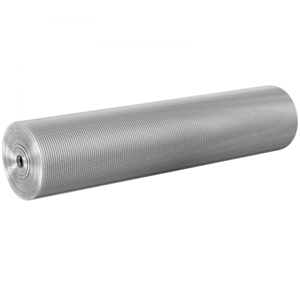 VEVOR Hardware Cloth, 1/4 inch 36in x 100 ft 23 Gauge, Hot Dipped Galvanized Wire Mesh Roll, Chicken Wire Fencing, Wire Mesh for Rabbit Cages, Garden, Small Rodents