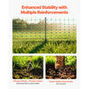 VEVOR Electric Fence Netting, 42 in (H) x 164 ft (L), PE Net Fencing with Posts & Double-Spiked Stakes, Utility Portable Electric Fence for Pigs, Cows, Sheep, Deer, Used in Backyards, Farms, Ranches