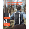 VEVOR Hydration Backpack, 15L Insulated Hydration Pack Backpack with 3L TPU Water Bladder, Hiking Water Backpack with Storage for Men Women, Hydro Water Daypack for Hiking Runnin Hiking Cycling Camping