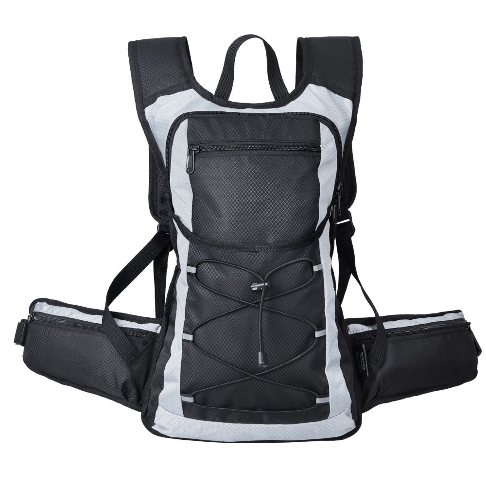 VEVOR Hydration Backpack, 15L Insulated Hydration Pack Backpack with 3L TPU Water Bladder, Hiking Water Backpack with Storage for Men Women, Hydro Water Daypack for Hiking Runnin Hiking Cycling Camping