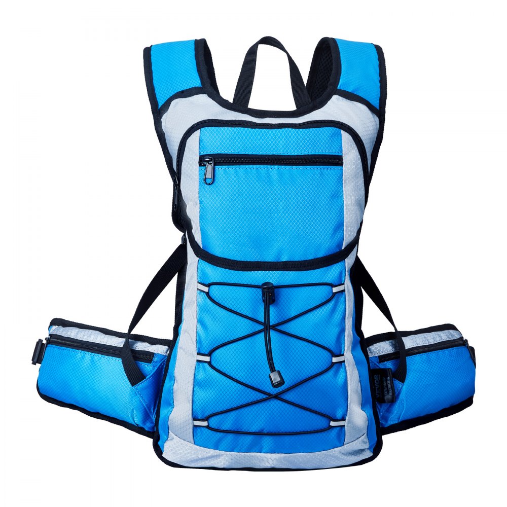 VEVOR Hydration Backpack, 15L Insulated Hydration Pack Backpack with 3L TPU Water Bladder, Hiking Water Backpack with Storage for Men Women, Hydro Water Daypack for Hiking Running Cycling Camping