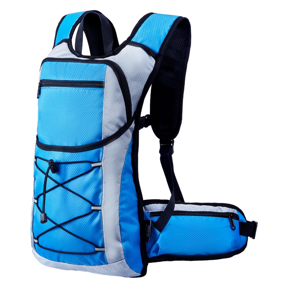VEVOR Hydration Backpack, 15L Insulated Hydration Pack Backpack with 3L TPU Water Bladder, Hiking Water Backpack with Storage for Men Women, Hydro Water Daypack for Hiking Running Cycling Camping