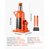 VEVOR Hydraulic Bottle Jack 20 Ton (44092.5 lbs) 9.65"-18.31" Lifting Range, for Construction Vehicle, Heavy-Duty Truck, Bus, Auto Repair and House Lift, Multi-Directional Welded Jack with Long Handle