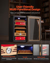 VEVOR Electric Humidor - Spanish Cedar Shelves and Storage Layers