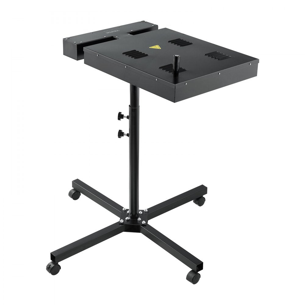 VEVOR Pro Flash Dryer 16x16 inch, Upgrade 1800W Electrical Control Box Flash Dryer for Screen Printing Machine with Height Adjustable Stand, 360° Rotation, X-Shaped Base, Steel T-Shirt Curing Machine