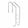 VEVOR Swimming Pool Ladder, 3-Step Stairs with Double Handrails, Non-slip Heavy Duty Wide Steps, Stainless Steel Frame, 265 lbs Capacity for 48-54 in Inground Pools Entry/Exits, Indoor & Outdoor