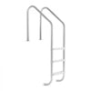 VEVOR Swimming Pool Ladder, 3-Step Stairs with Double Handrails, Non-slip Heavy Duty Wide Steps, Stainless Steel Frame, 265 lbs Capacity for 48-54 in Inground Pools Entry/Exits, Indoor & Outdoor
