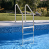 VEVOR Swimming Pool Ladder, 3-Step Double Handrails Stairs with Non-slip Heavy Duty Steps, Stainless Steel Load Capacity 265 lbs, for 48-54 In Inground Pools of Any Decking Surface Indoor & Outdoor