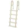 VEVOR Swimming Pool Ladder, 75°Inclined 5-Step Double Handrails Stair, Non-slip Heavy Duty Steps, Load Capacity 300 lb, for 48-54 In Inground & Above-ground Pools of Any Deck Surface Indoor & Outdoor