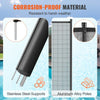 VEVOR Pool Fence, 4 x 12 FT Pool Fences for Inground Pools, Removable Child Safety Pool Fencing, Easy DIY Installation Swimming Pool Fence, 340gms Teslin PVC Pool Fence Mesh Protects Kids and Pets