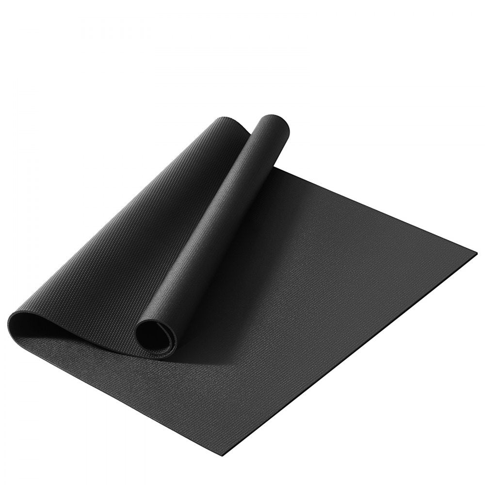 VEVOR Exercise Mat, Non Slip High Density Premium Yoga Mat, Exercise Yoga Mat for Men & Women, Fitness & Exercise Mat with Bag & Carry Strap, for All Types of Home Yoga, Pilate & Floor Workout (6x4ft)