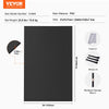 VEVOR Exercise Mat, Non Slip High Density Premium Yoga Mat, Exercise Yoga Mat for Men & Women, Fitness & Exercise Mat with Bag & Carry Strap, for All Types of Home Yoga, Pilate & Floor Workout (8x5ft)
