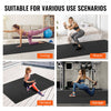 VEVOR Exercise Mat, Non Slip High Density Premium Yoga Mat, Exercise Yoga Mat for Men & Women, Fitness & Exercise Mat with Bag & Carry Strap, for All Types of Home Yoga, Pilate & Floor Workout (9x6ft)