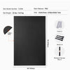 VEVOR Exercise Mat, Non Slip High Density Premium Yoga Mat, Exercise Yoga Mat for Men & Women, Fitness & Exercise Mat with Bag & Carry Strap, for All Types of Home Yoga, Pilate & Floor Workout (9x6ft)