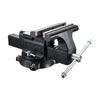 VEVOR Heavy Duty Bench Vise, 10" Jaw Width, Multi-Purpose Ductile Iron Bench Vise with Anvil and 360-Degree Locking Swivel Base, 4.3" Throat Depth, 10" Max Jaw Opening, for Drilling, Pipe Cutting