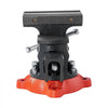 VEVOR Bench Vise, 5.5" Jaw Width, 5.5" Max Jaw Opening Multipurpose Vise with 360° Swivel Locking Base, 2.8" Throat Depth, Heavy Duty Ductile Iron Workbench Vise, Two-Way Jaws for Clamping Round Pipes