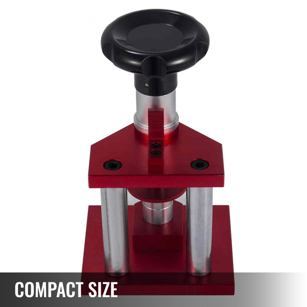 VEVOR Watch Repair Tools Watch Press with 20Dies Watch Case Closer For Close Snap Off Watch Back Cover Capper Back Closing Machine Bench Tool Crystal Bezel Press Case Watchmaker Watch Repair Tool