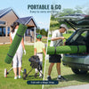 VEVOR Golf Hitting Mat, 5x4ft Artificial Turf Golf Hitting Mat, Golf Hitting Training Aids with 6 Golf Tees, Golf Practice Hitting Mat for Backyard Driving Indoor Outdoor Training