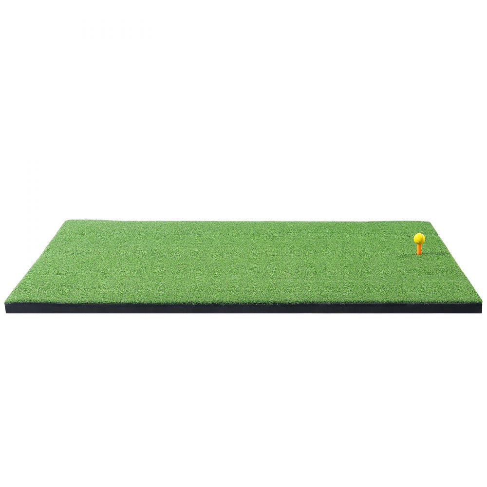 VEVOR Golf Hitting Mat, 5x4ft Artificial Turf Golf Hitting Mat, Golf Hitting Training Aids with 6 Golf Tees, Golf Practice Hitting Mat for Backyard Driving Indoor Outdoor Training