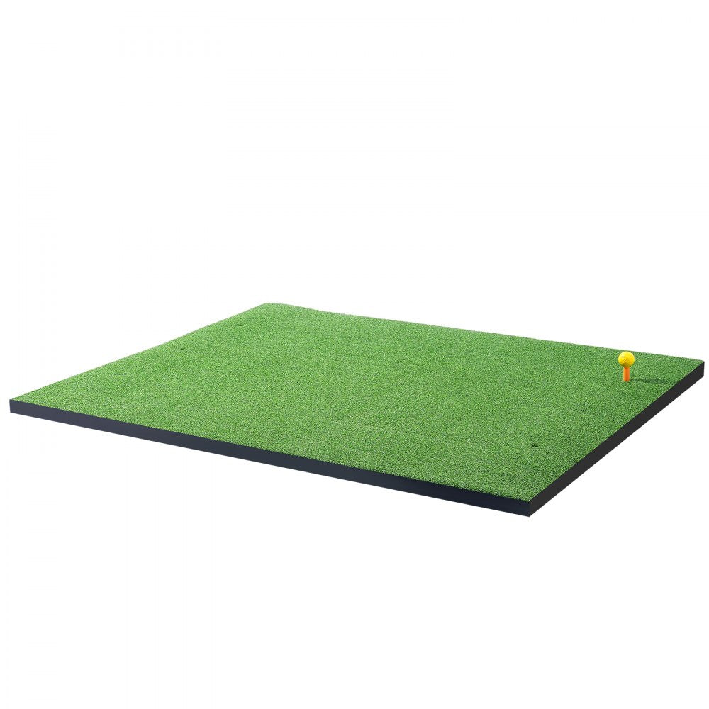 VEVOR Golf Hitting Mat, 5x4ft Artificial Turf Golf Hitting Mat, Golf Hitting Training Aids with 6 Golf Tees, Golf Practice Hitting Mat for Backyard Driving Indoor Outdoor Training