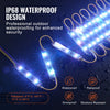 VEVOR 400PCS LED Storefront Lights, 207 ft, LED Module Lights, 5050 SMD 3-LED RGB Color Changing Window Lights with Remote Control for Business Store Window Advertising Letter Signs, IP68 Waterproof