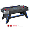 VEVOR 72" Air Hockey Table with LED Lights & Electronic Scorer, for Family Game Room, Basements and Home, Air Powered Hockey Arcade Game Table Set with High-powered Blower, Stable Leg