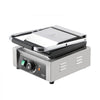 VEVOR Commercial Panini Grill, 1800W Electric Sandwich Panini Maker, Stainless Steel Sandwich Press Grill, Panini Grill with Temp Control & 9"x9" Flat Enamel Plate, for Hamburger Steak Bacon
